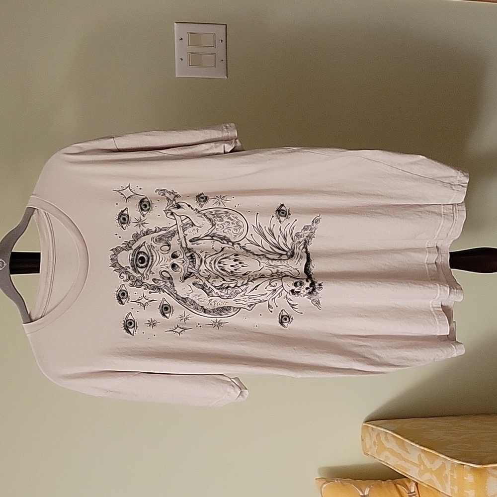 Men's Creepy One Legged/One Eyed Goblin Graphic Tee - Size pit to pit 22"